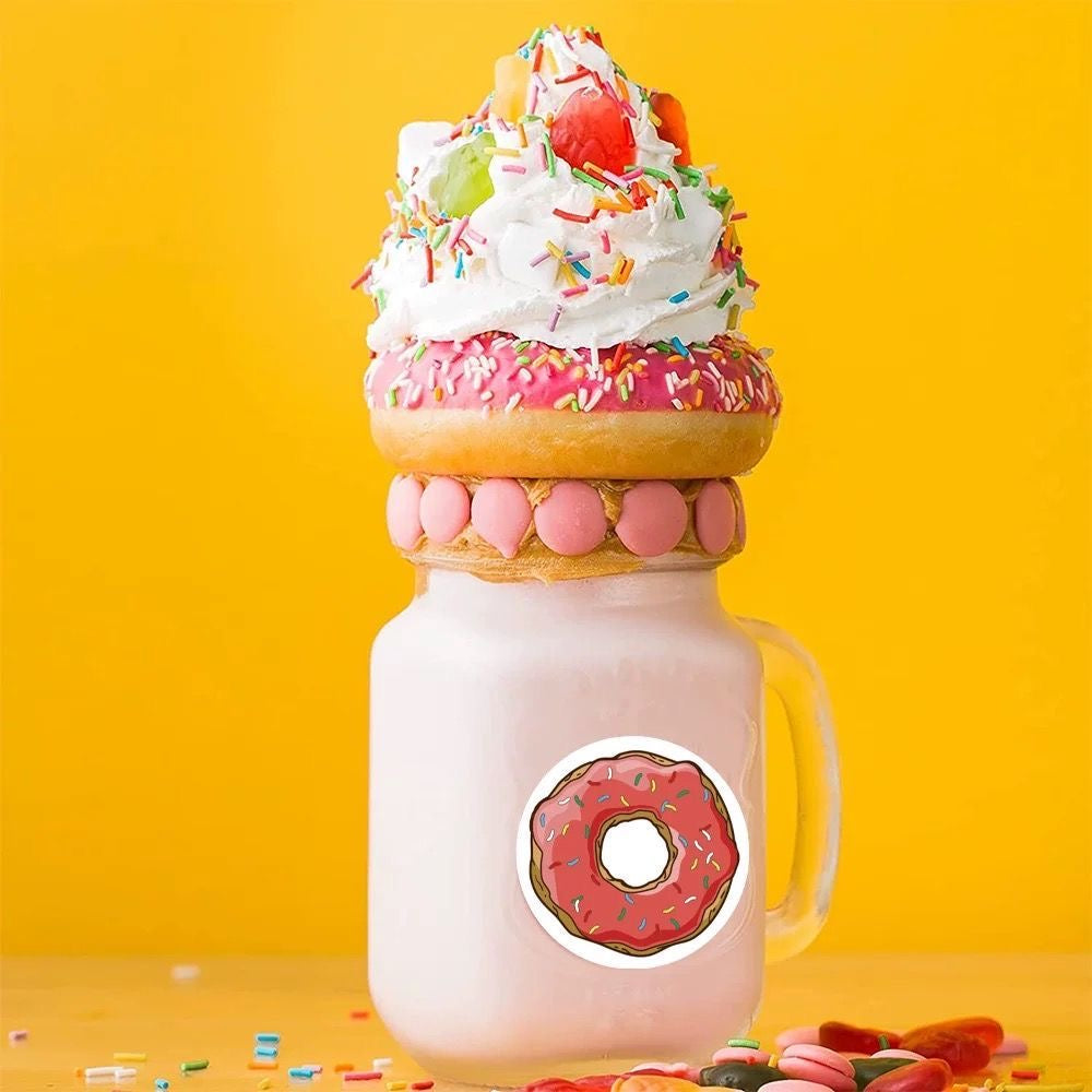 Donut & Baking Round Stickers