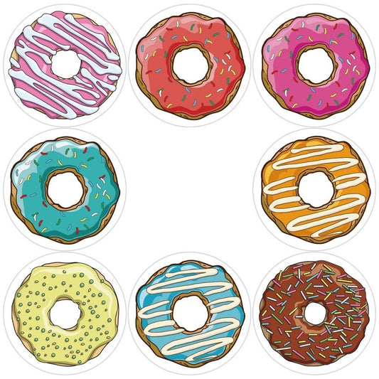 Donut & Baking Round Stickers