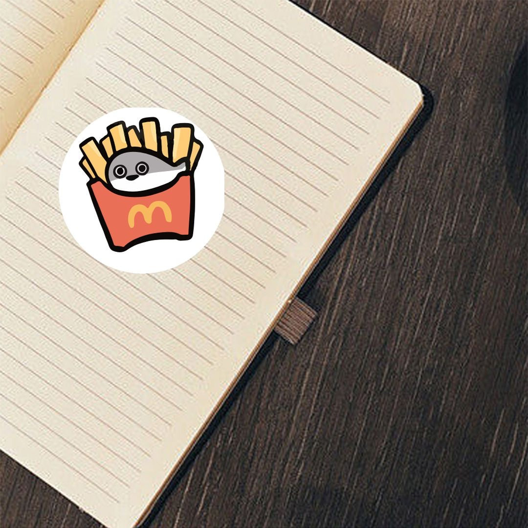 Soft-Shelled Turtle Round Stickers