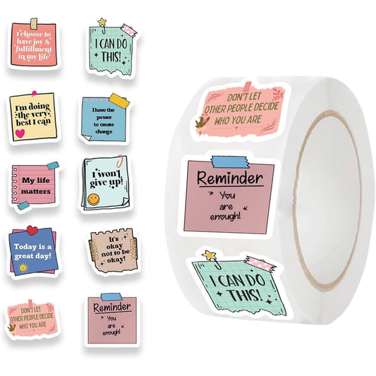 Motivational Phrase Stickers