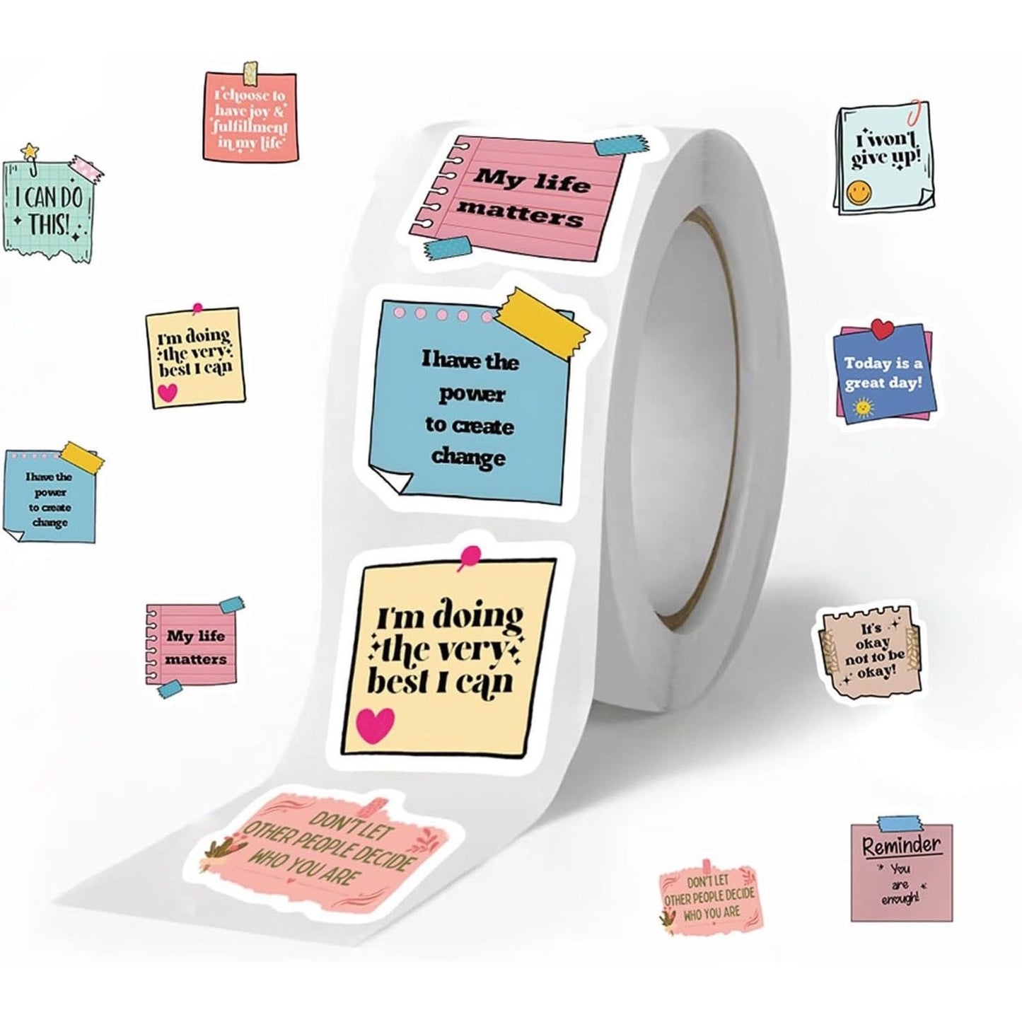 Motivational Phrase Stickers